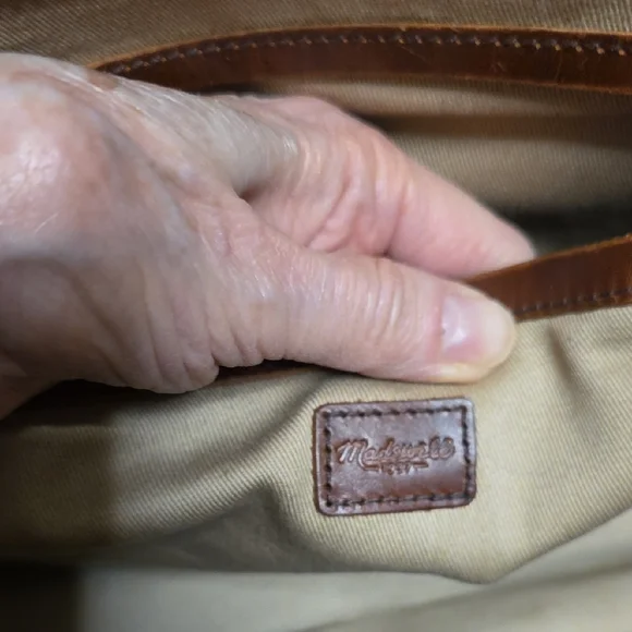 Madewell Brown Tote Bag - Picture 13 of 14